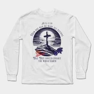 Acts 17:26 Long Sleeve T-Shirt